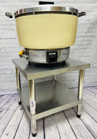 Gas Rice Cooker Stand Table with Undershelf / 20″W x 20″L x 20"H